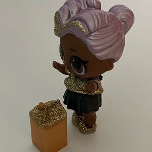 Cute Doll with Glitter Outfit and Accessories